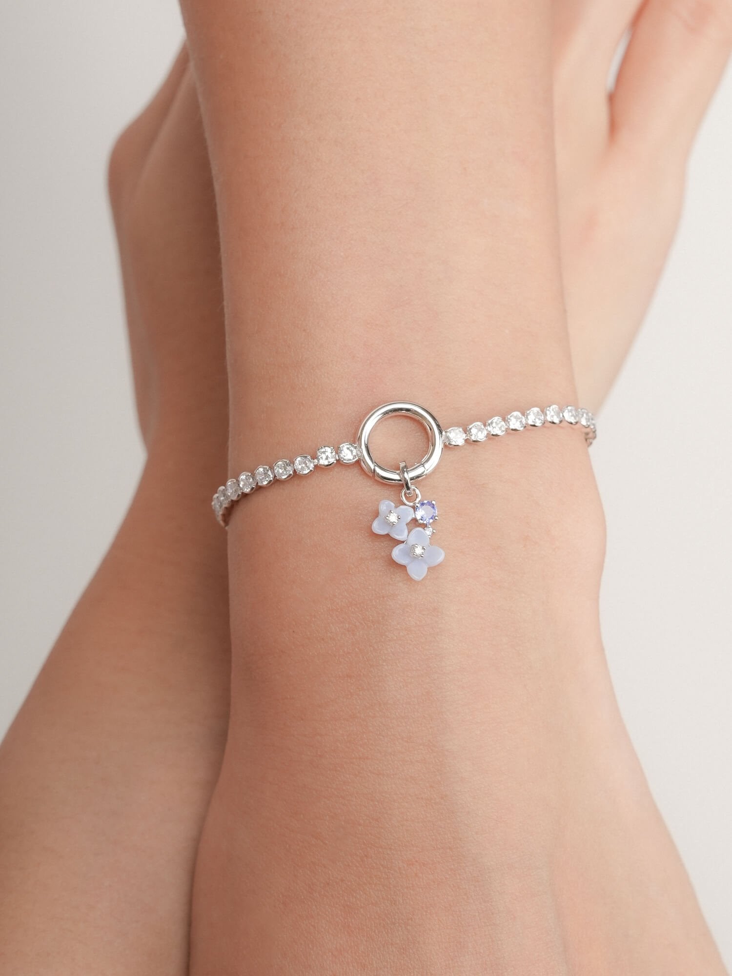 Tennis Charm Bracelet