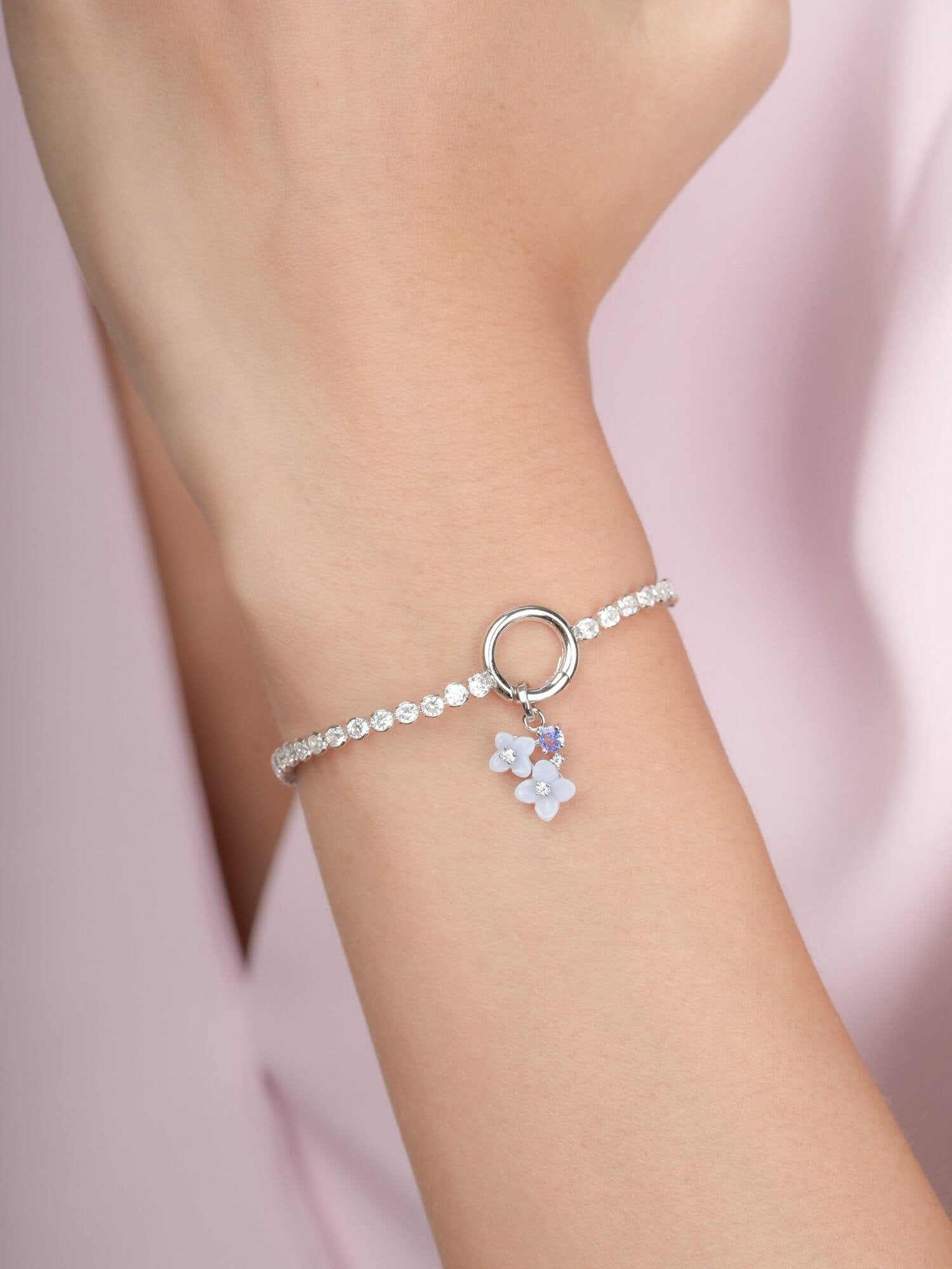 Tennis Charm Bracelet