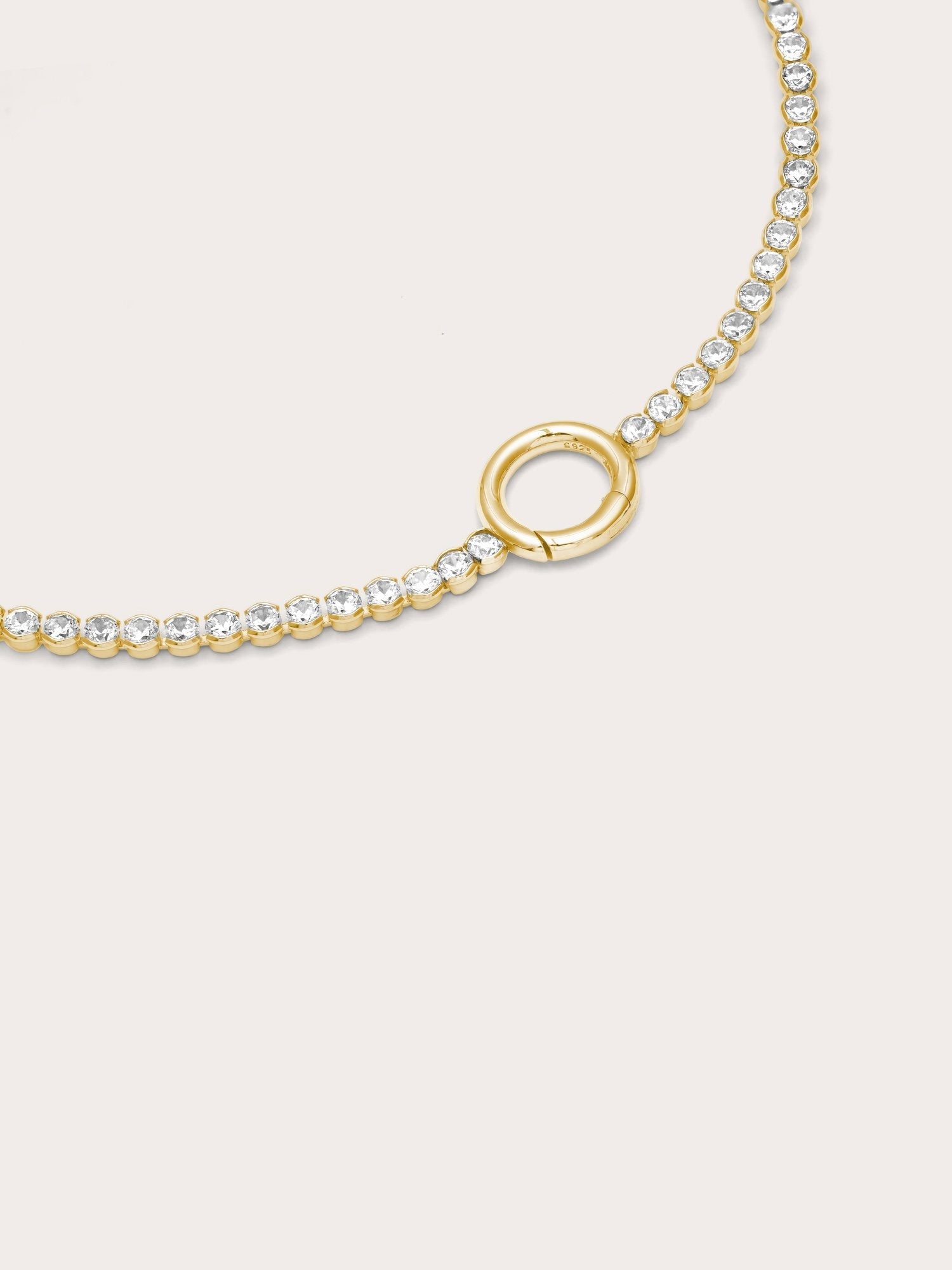 Tennis Charm Bracelet