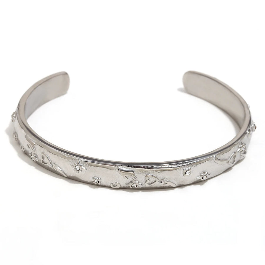 Tarot Card  Cuff Bracelet Gold | Silver