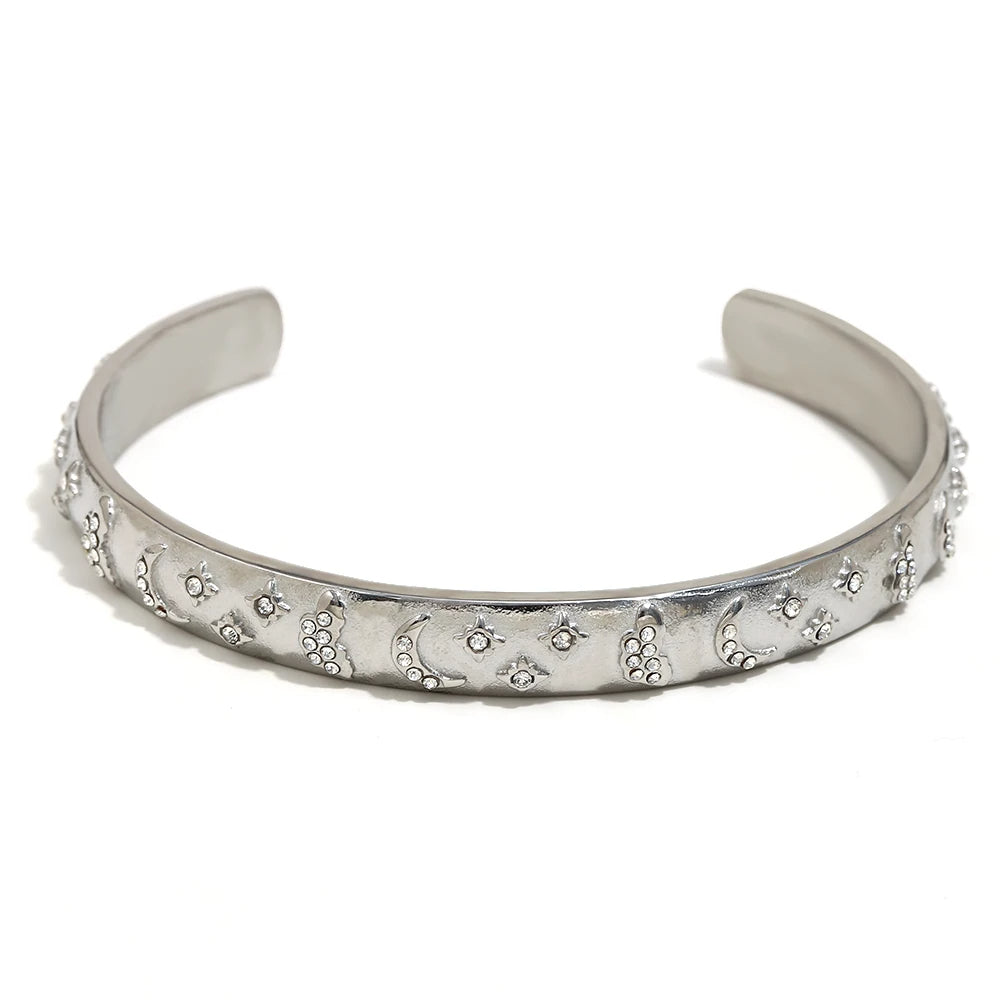 Tarot Card  Cuff Bracelet Gold | Silver