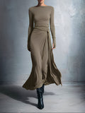 Lyla - Elegant Fluid Maxi Dress
