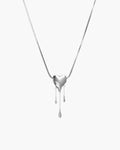 Venom’s Golden Drip Heart Necklace
