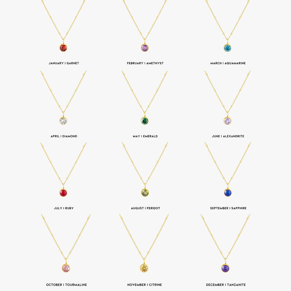 Birthstone Necklace