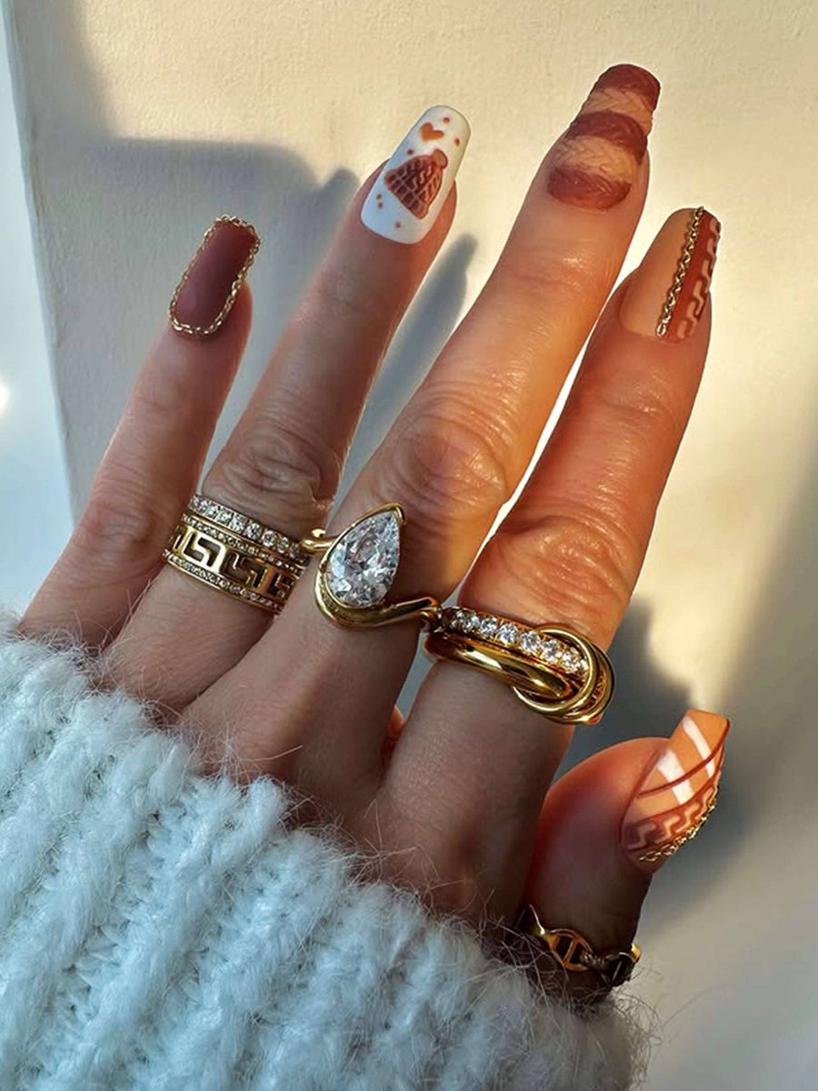 Aeliana Stacked Sparkling Band Ring