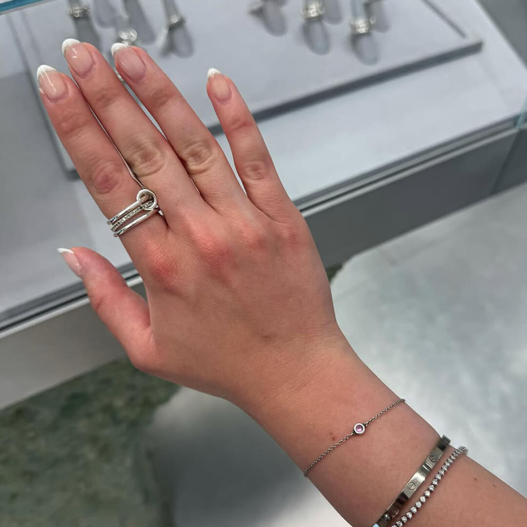 Amélie Classic Three Stacking Ring