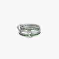 Anais Pavé Emerald Ring