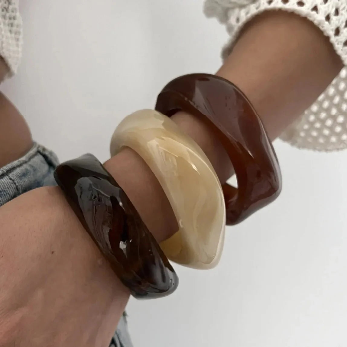 Araceli Acrylic Bangles