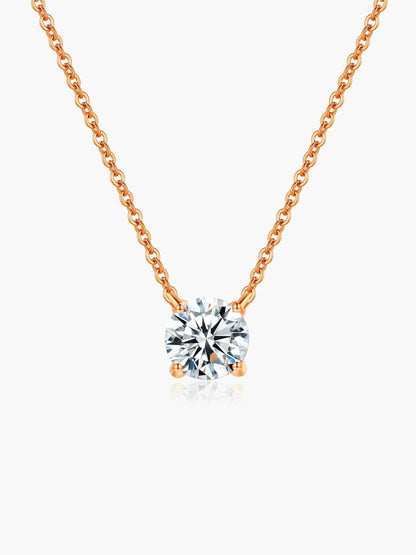 Aralyn Round Zirconia Pendant Necklace
