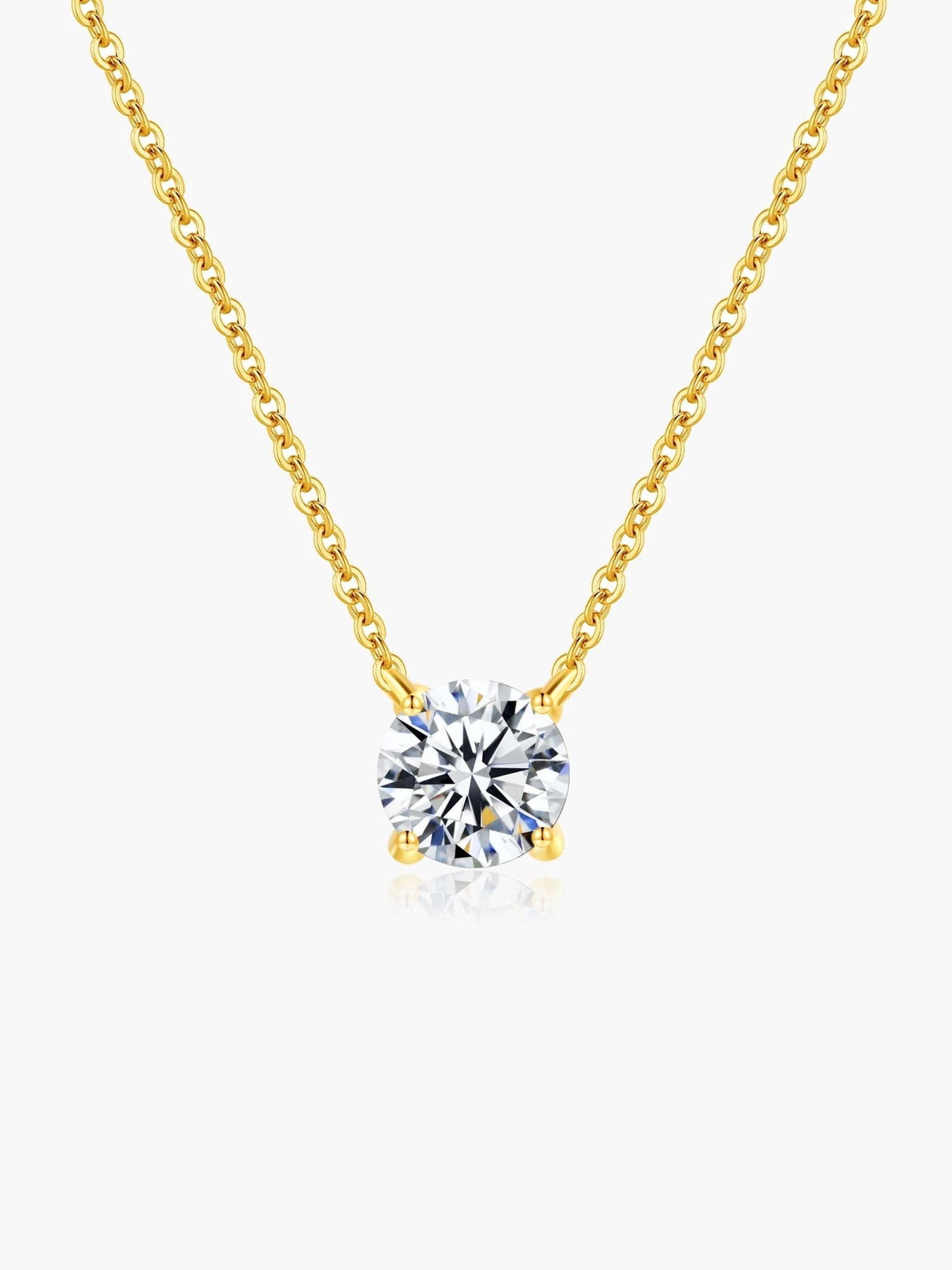 Aralyn Round Zirconia Pendant Necklace