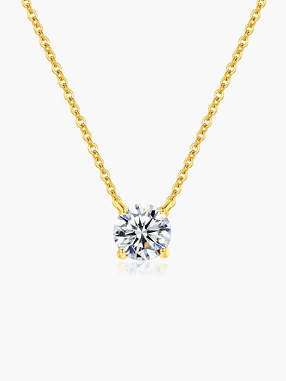 Aralyn Round Zirconia Pendant Necklace