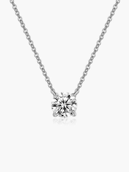 Aralyn Round Zirconia Pendant Necklace