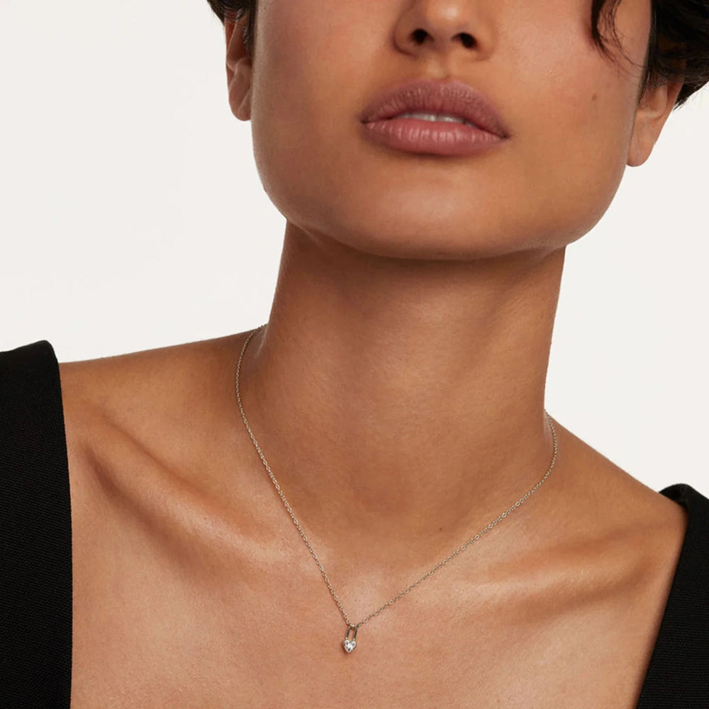 Ashley Heart Pendant Necklace