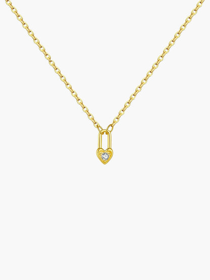 Ashley Heart Pendant Necklace