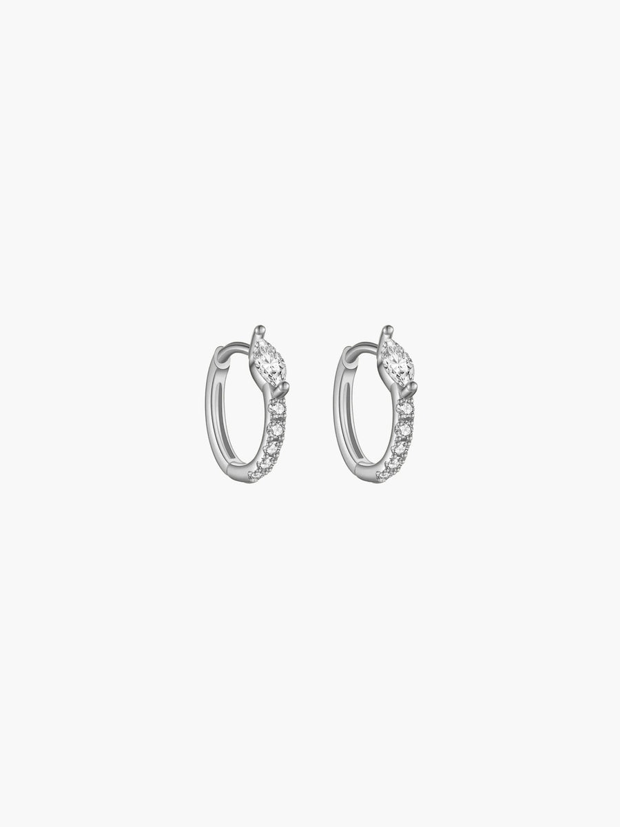 Aubrey Hoop Huggie Earrings