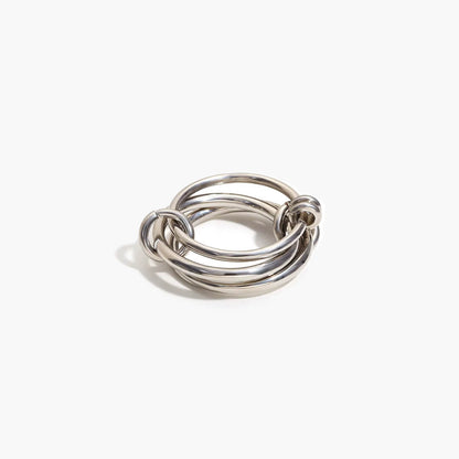 Aura Plain Interlocking Ring
