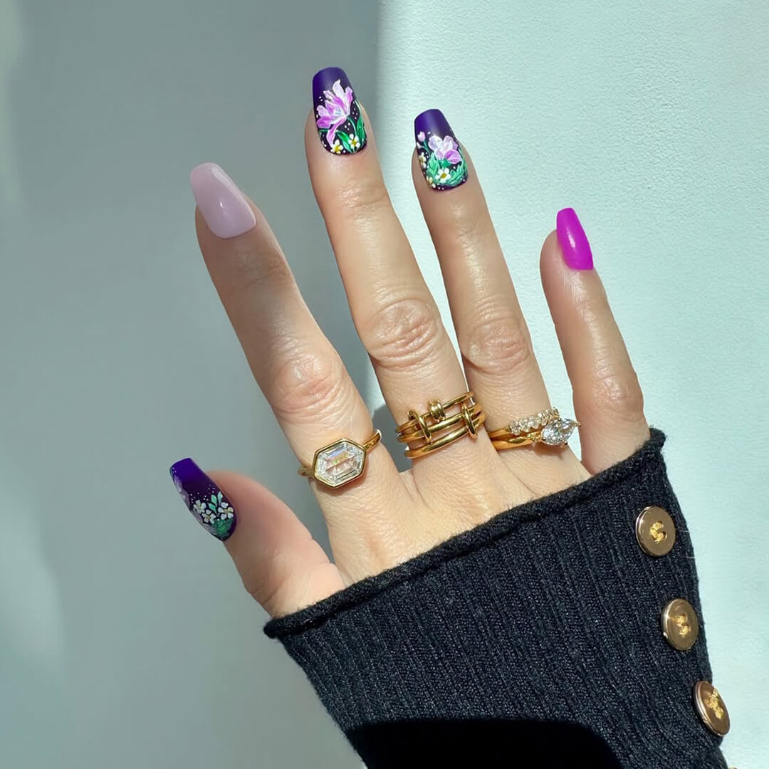 Aura Plain Interlocking Ring