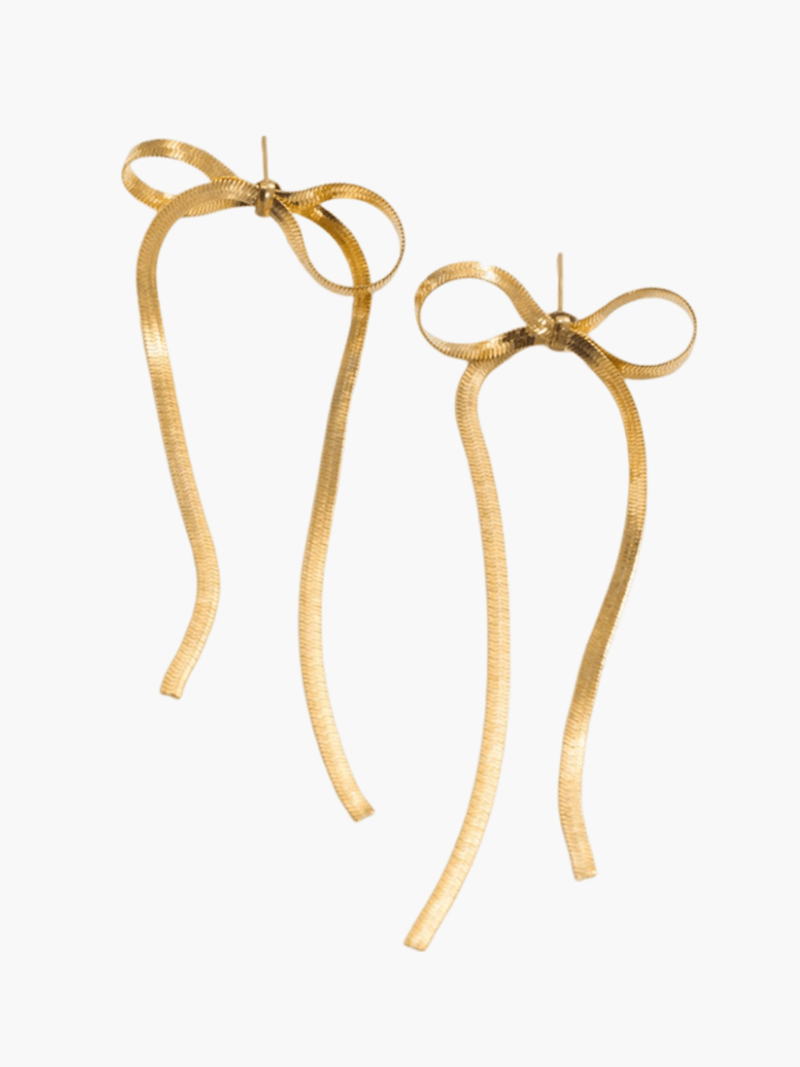 Bow Dangle Earrings