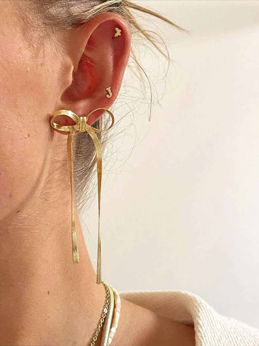 Bow Dangle Earrings