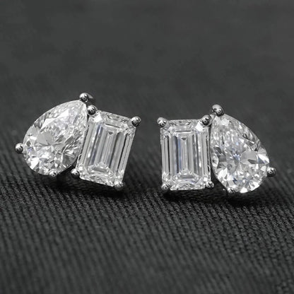 Carla Pear Zirconia Earrings