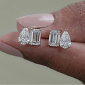 Carla Pear Zirconia Earrings