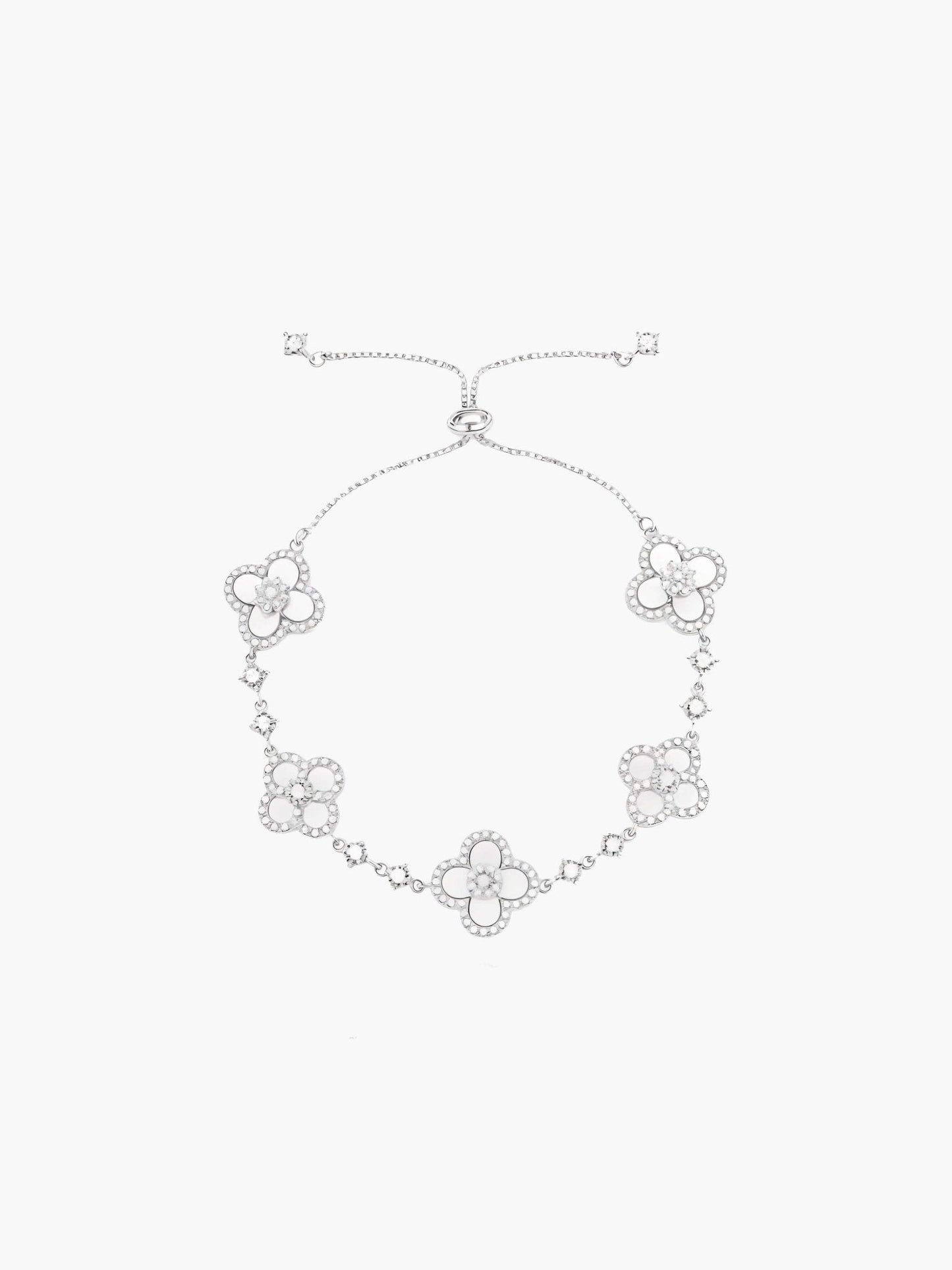 Cataleya Flower Zirconia Bracelet