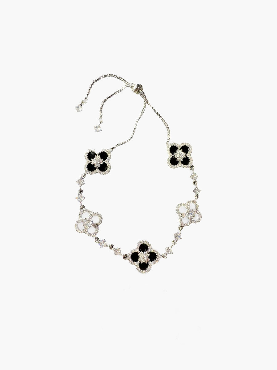 Cataleya Flower Zirconia Bracelet