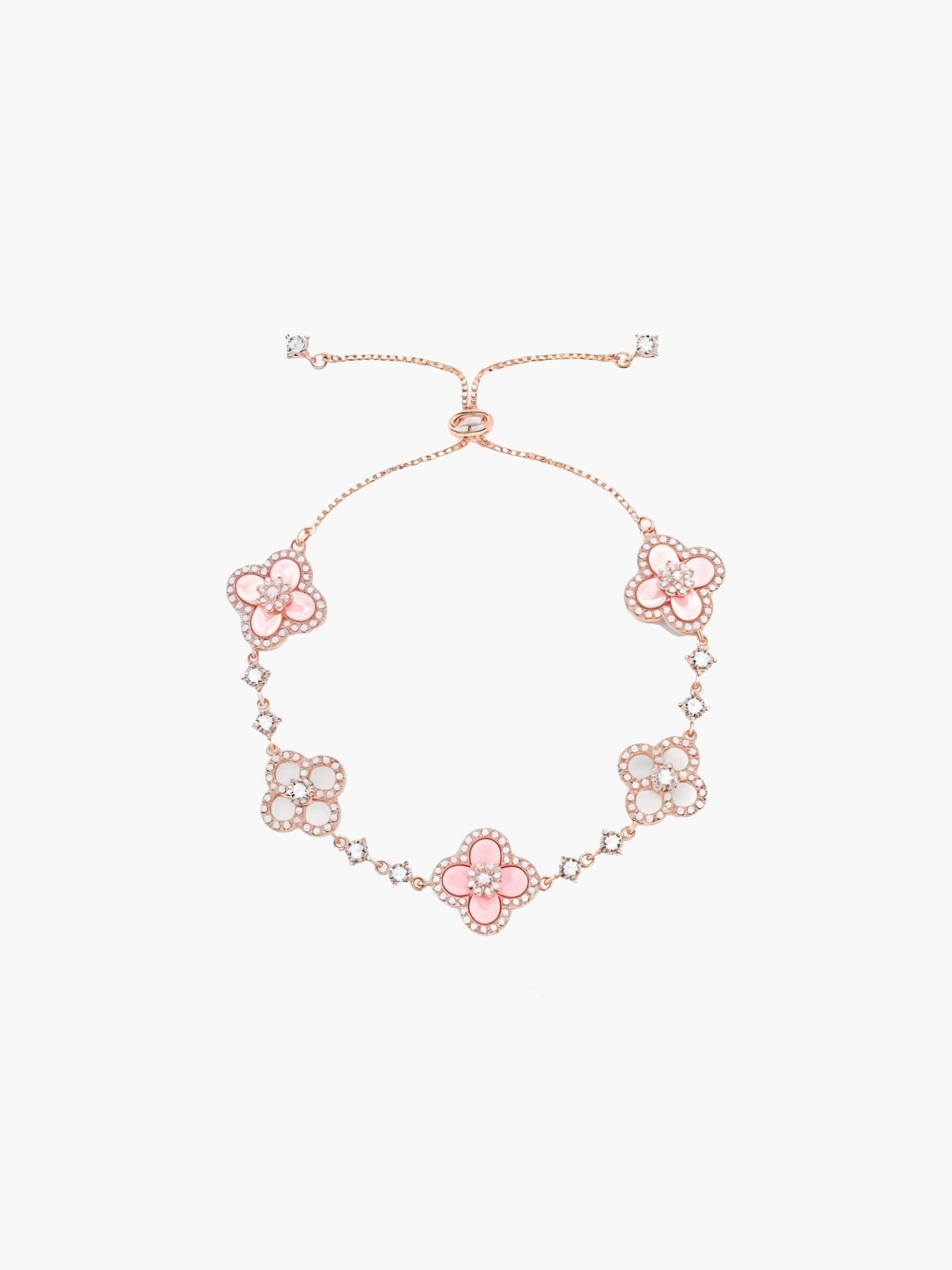 Cataleya Flower Zirconia Bracelet