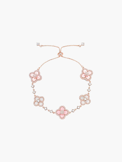 Cataleya Flower Zirconia Bracelet