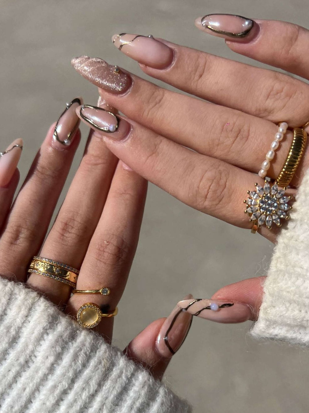Celine Anxiety Spinner Ring