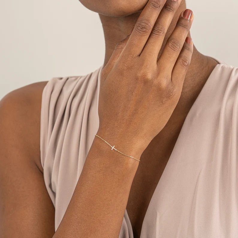 Chloe Cross Bracelet