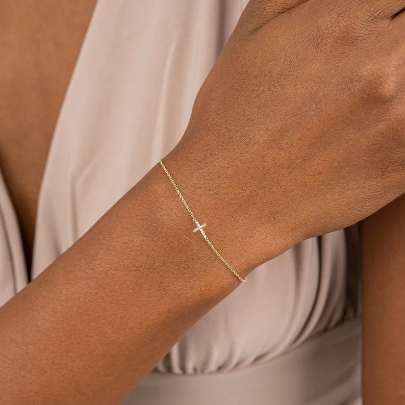 Chloe Cross Bracelet