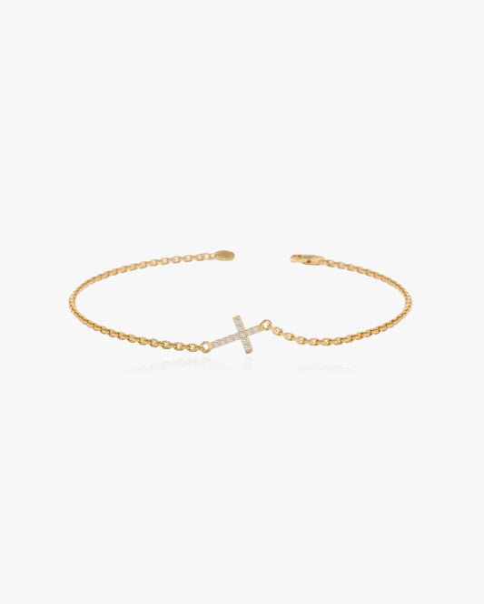 Chloe Cross Bracelet