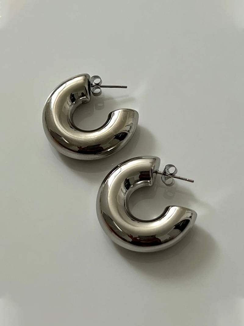 Classic Chunky Statement Hoops
