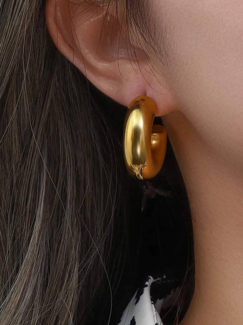 Classic Chunky Statement Hoops