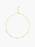 Dina Flower Zirconia Necklace
