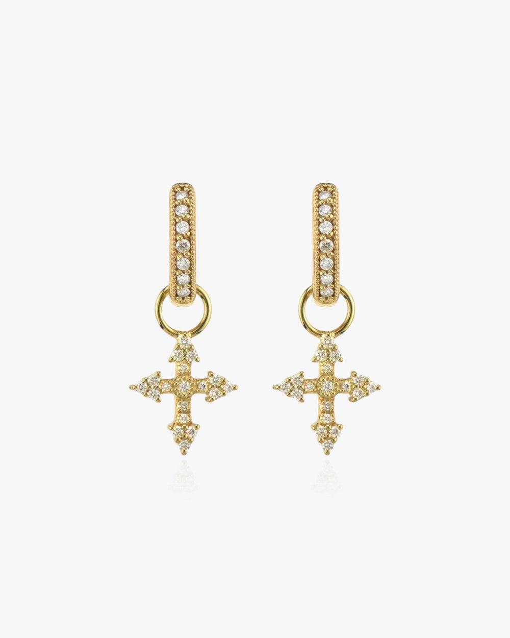 Divina Cross Earrings