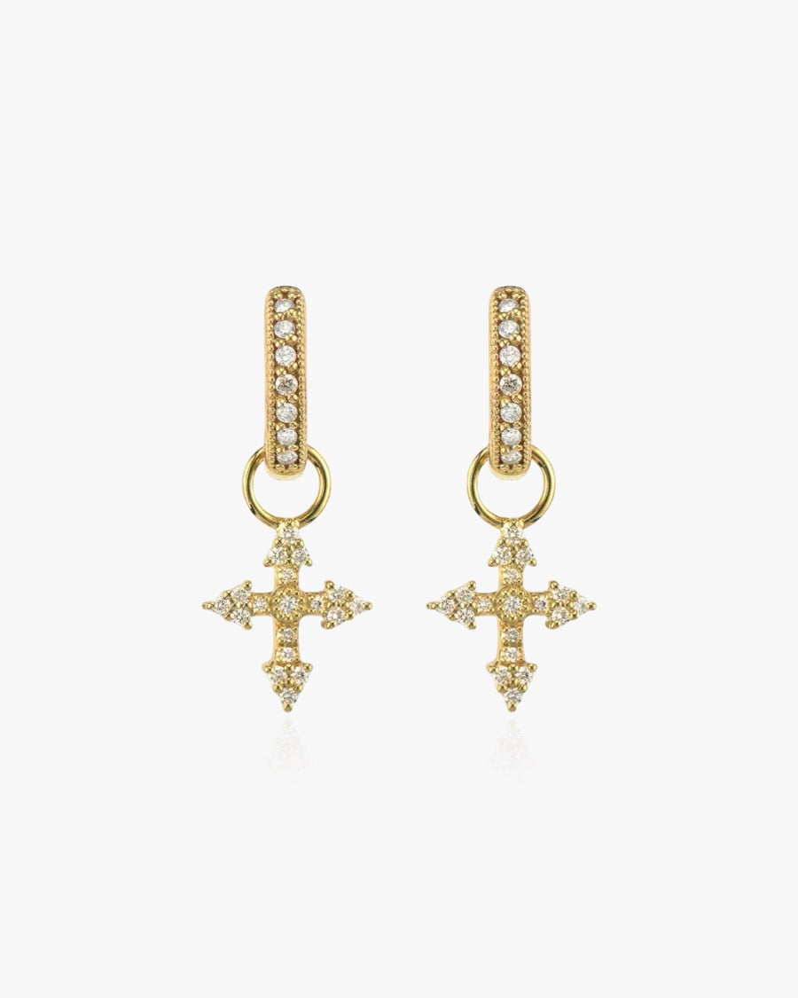 Divina Cross Earrings