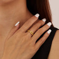 Elaine Irregular Shaped Ring