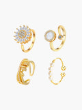 Eliz Anxiety Spinner Ring Set