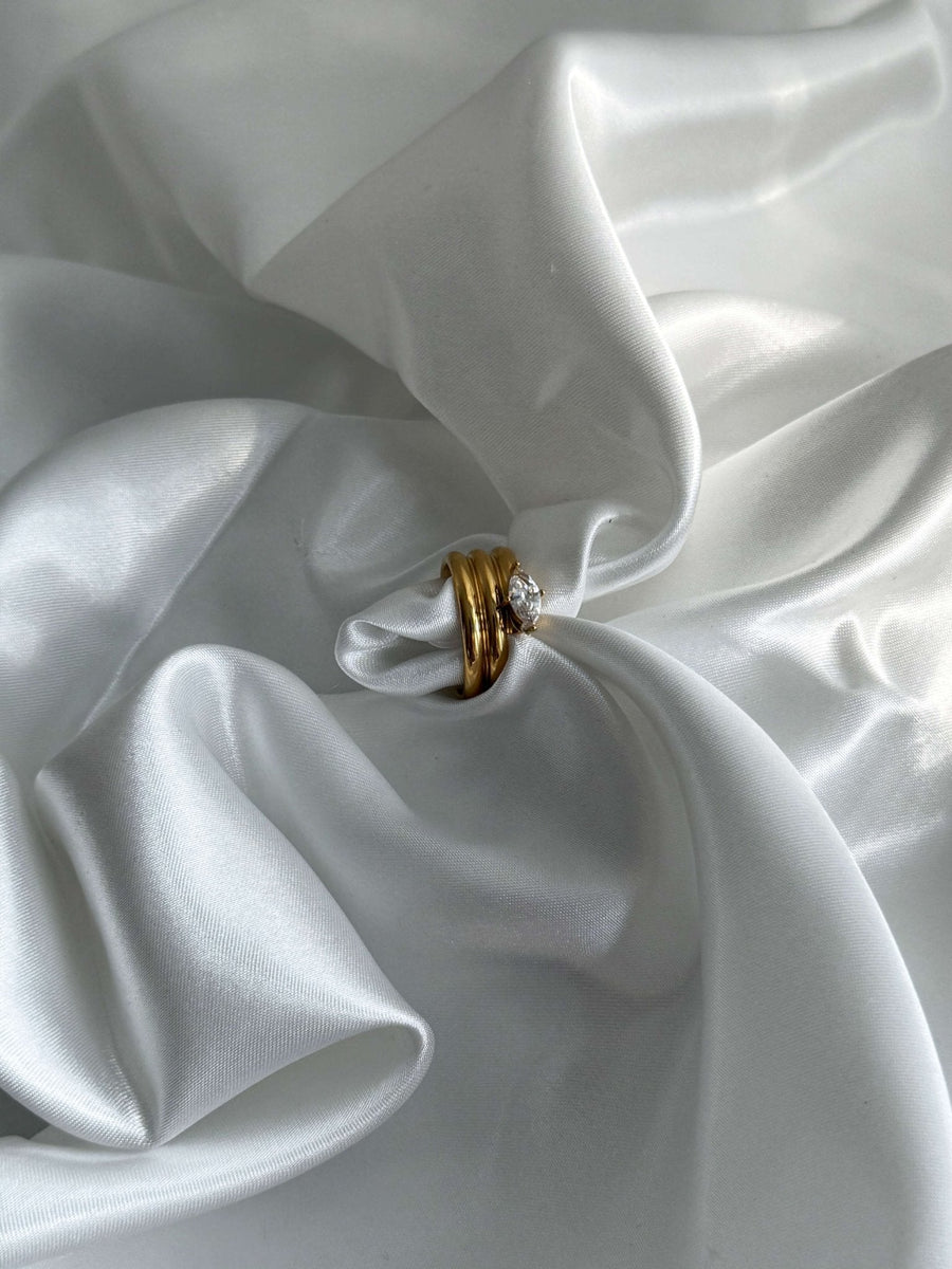 Elowen Zirconia Band Ring