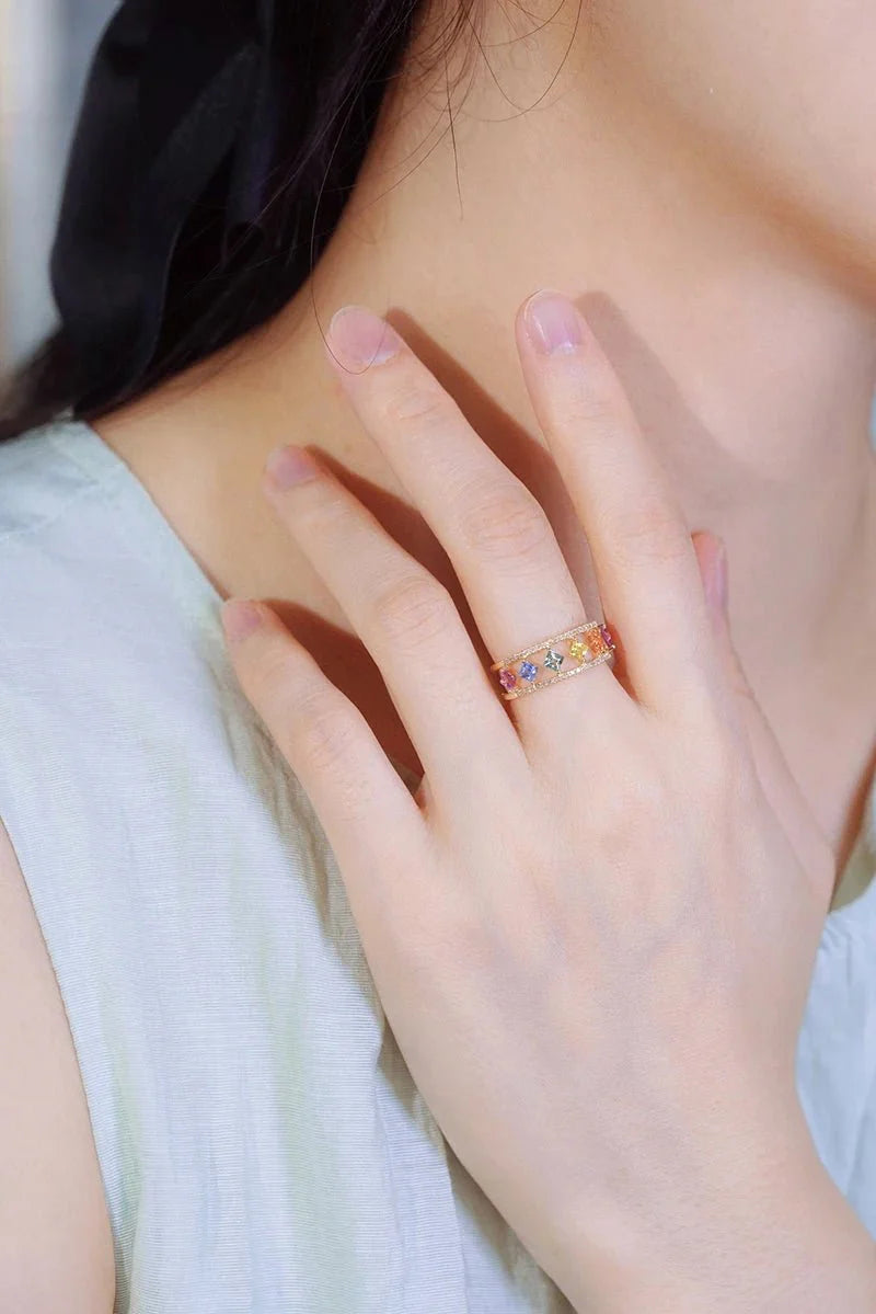 Emily Rainbow Ring