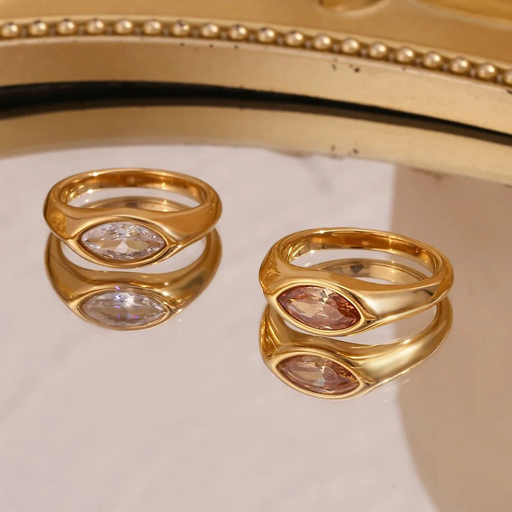 Aurora Zircon Ring