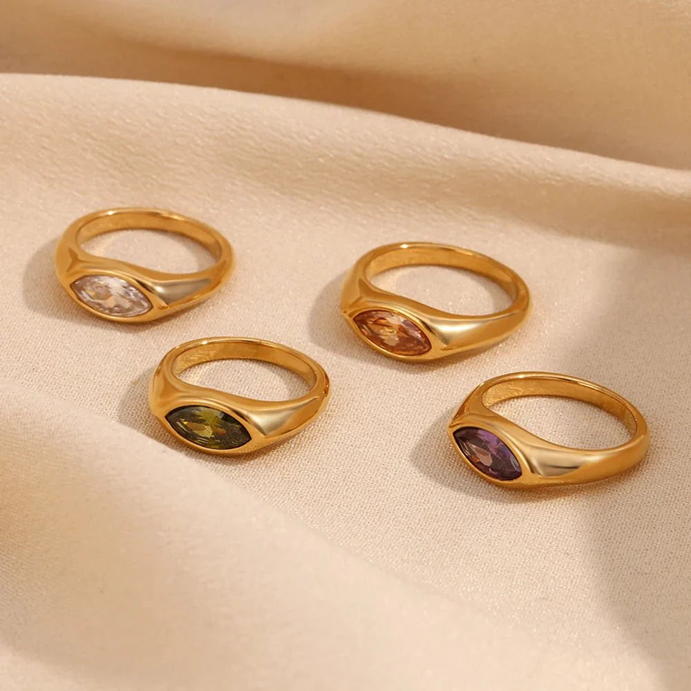 Aurora Zircon Ring
