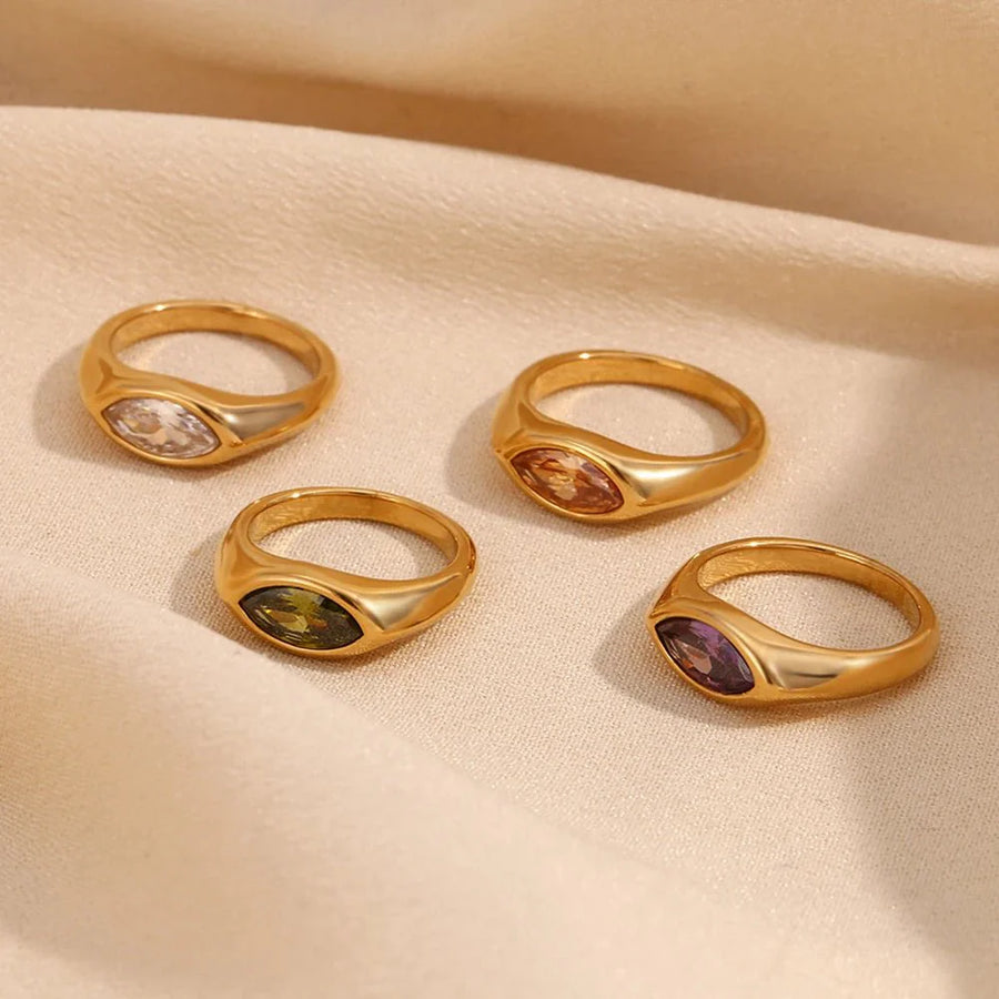 Aurora Zircon Ring