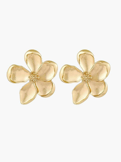 Statement Flower Stud Earrings