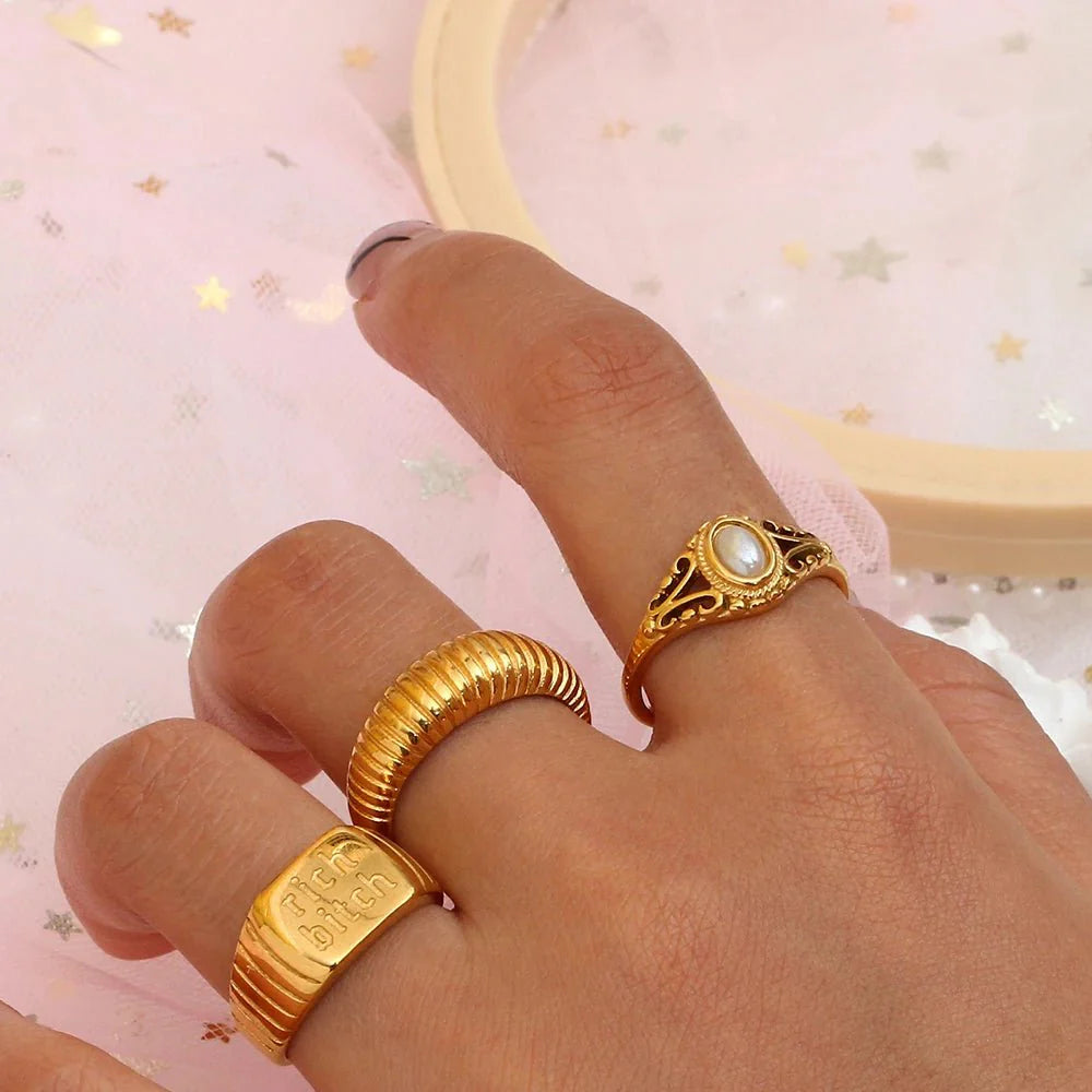 Harper Pearl Ring