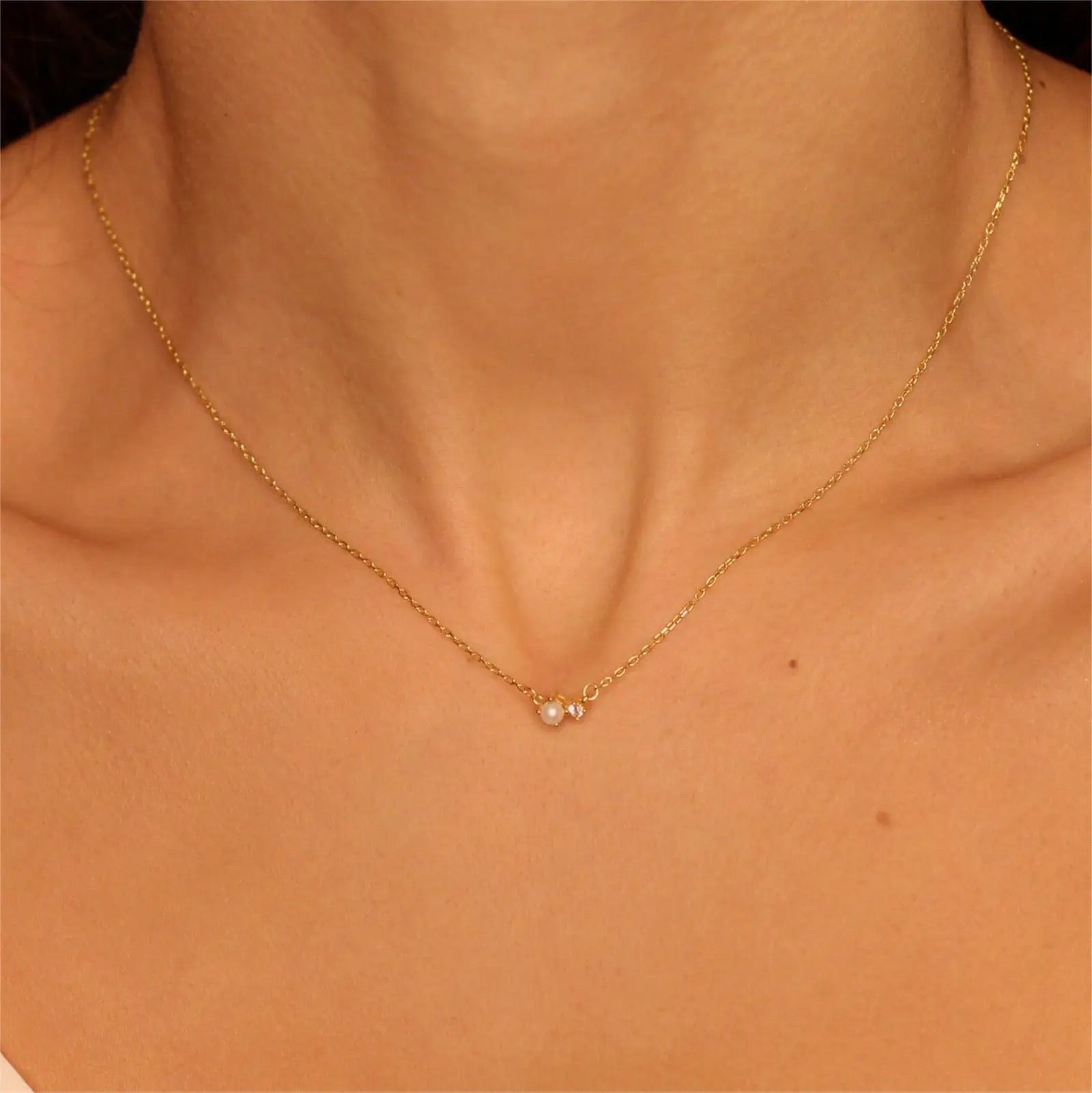 Hayley Birthstone Necklace