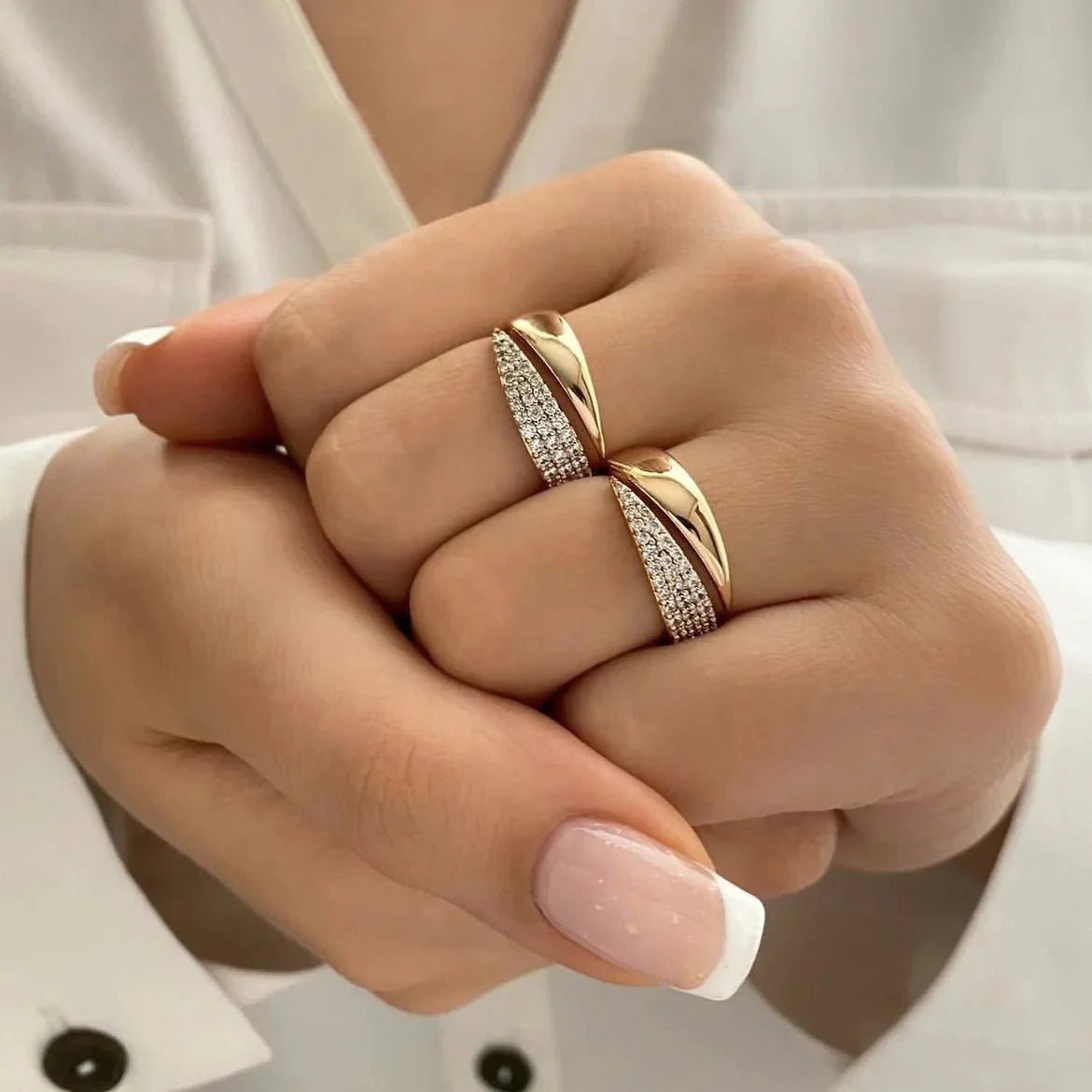 Jessica Pave Zirconia Ring