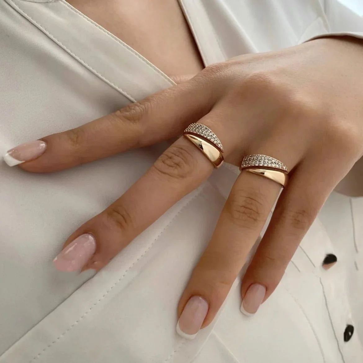Jessica Pave Zirconia Ring